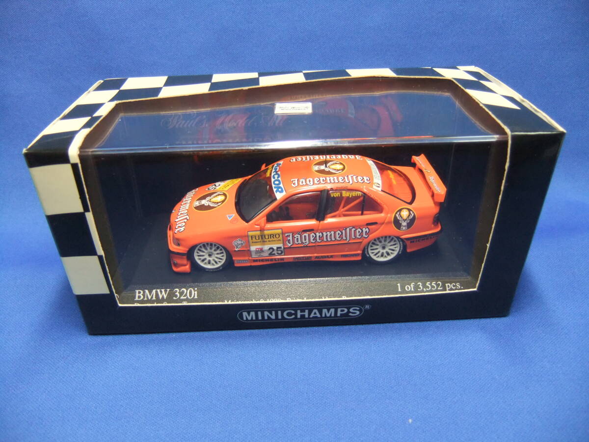 イエーガーマイスターカラー■1/43■BMW 320i #25■1998 ドイツ スーパーツーリングカップ■PMA_画像7