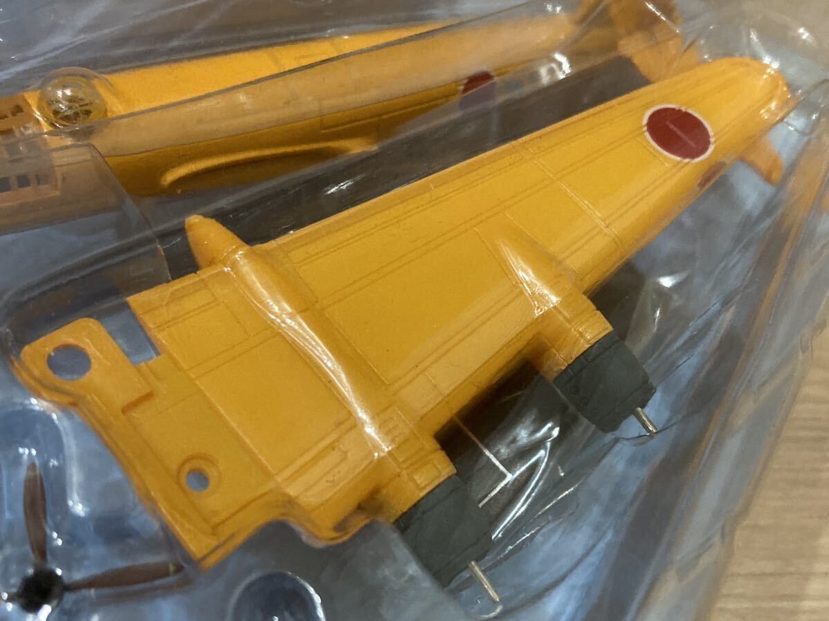 日本陸海軍機大百科 アシェット エフトイズ F-toys 技MIX トミーテック 戦闘機 攻撃機 連山 1/144 完成品 未開封 銀河 一式陸攻_画像5