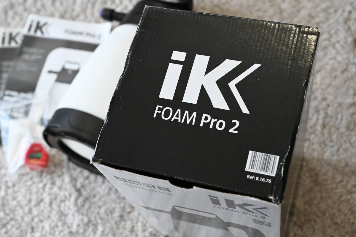 【購入後３回使用：日本正規品】 iK Foam PRO 2 アイケイ フォームプロ2 ポンプスプレー 蓄圧式スプレー 噴霧器 洗車_画像5