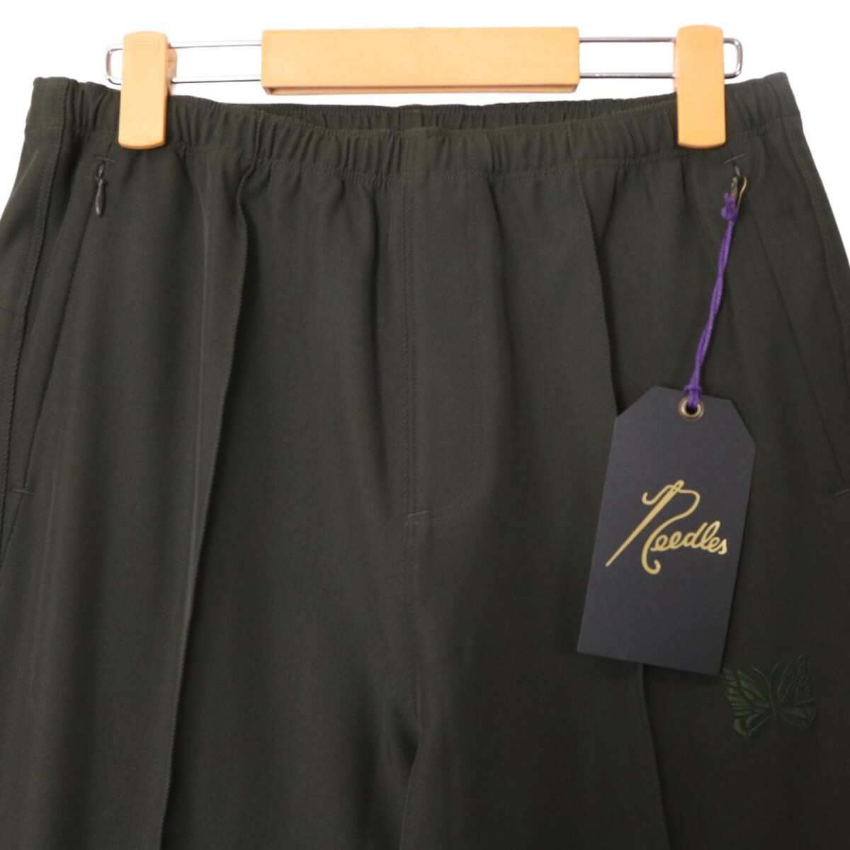 Needles / W.U. Pant - PE/R/PU Cavalry Twill игла z конический легкий брюки NS153 указанный размер XS