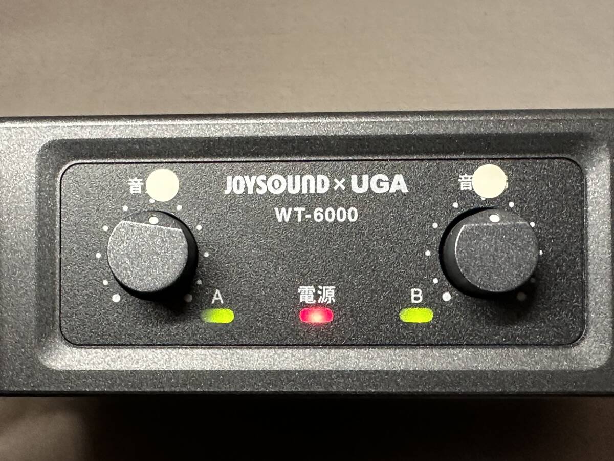 JOYSOUNDO 赤外線ワイヤレスレシ－バ－・WT-6000 ＡＣアダプタ－付（01）_画像4