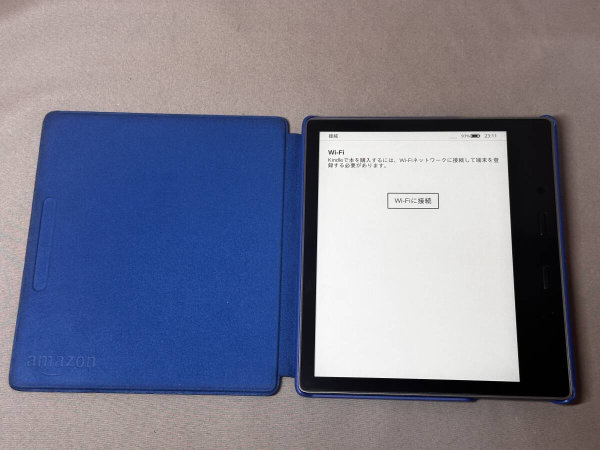 amazon アマゾン Kindle Oasis 第10世代 8GB S8IN4O 電子ブックリーダー カバー付き_画像2