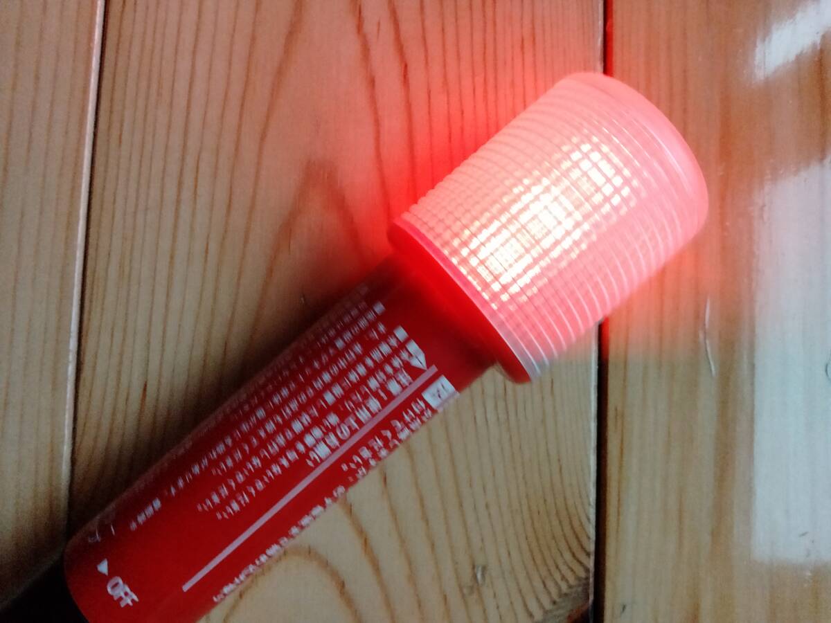  б/у экстренный сигнал лампа LED стоимость доставки 220 иен рабочее состояние подтверждено дымовая свеча Kobayashi общий .