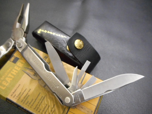 ナイフ レザーマン LEATHERMAN オリジナル革製キャリーケースで ナイフ レザーマン LEATHERMAN オリジナル革製キャリーケースで