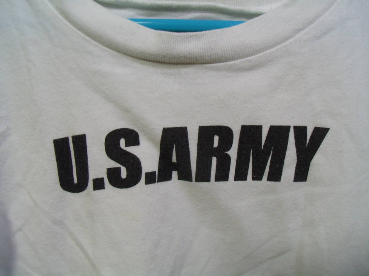 全国送料無料 マーキーズ MARKEY'S 子供服キッズ男＆女の子U.S.ARMYプリント半袖Tシャツ 130_画像3
