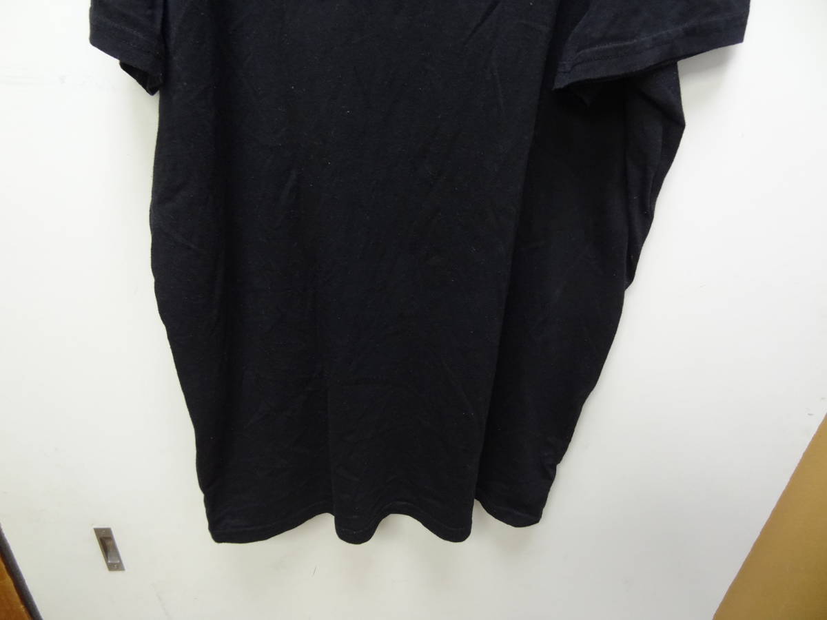 全国送料無料 ホリスターHOLLISTER メンズ 綿100%素材 黒色 プリント 半袖Tシャツ サイズ M