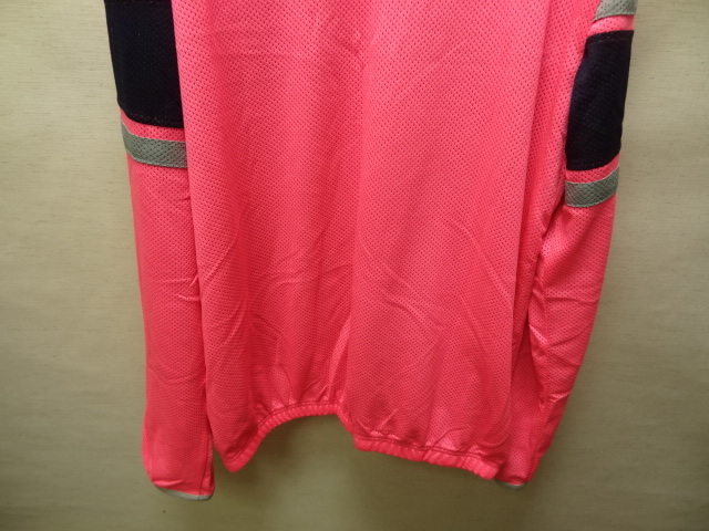 全国送料無料 プーマ PUMA メンズ ピンク色 表＆裏メッシュポリエステル100%素材 スポーツジップジャケット Lサイズ