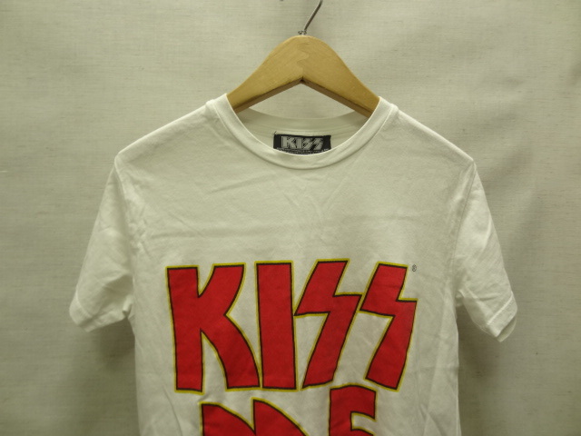 全国送料無料 ザラ キッズ ZARA KIDS 子供服キッズ男&女の子 ロックバンド KISS プリント 半袖Tシャツ 134(9)