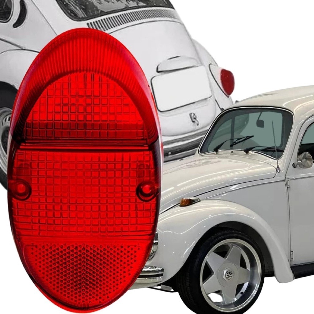 リア ライト テールライトレンズ ペア ２個セット レンズ 色 赤 レッド T1 空冷ＶＷ 空冷ワーゲン ビートル VW 62年~67年_画像9