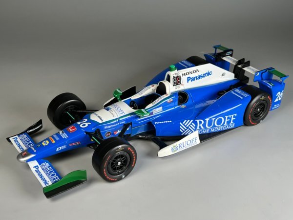 グリーンライト 1/18 インディアナポリス 500 チャンピオン #26 佐藤琢磨 TAKUMA SATO No.11020 GREENLIGHT インディ500 INDYCARの画像1