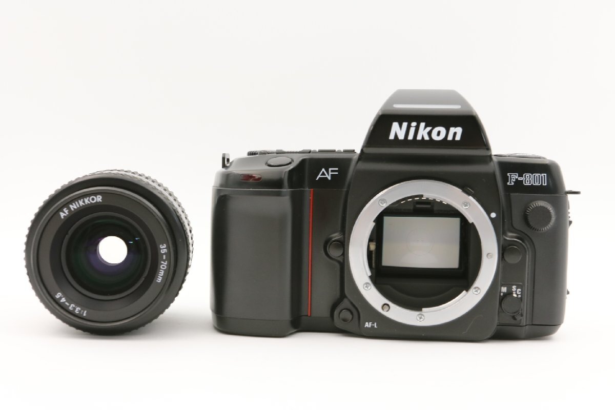 《動作保証》 Nikon ニコン F-801 + AF 35 - 70mm f/ 3.3-4.5 MF レンズ_画像2