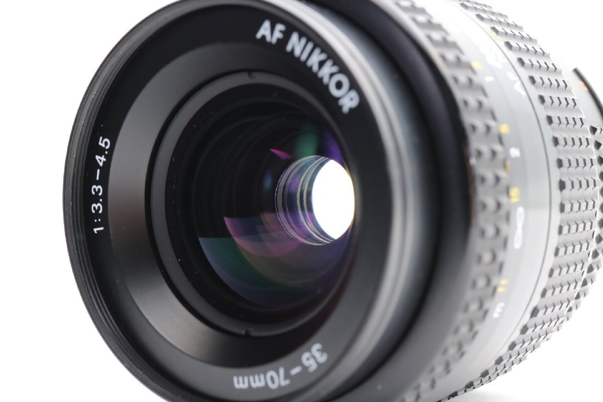 《動作保証》 Nikon ニコン F-801 + AF 35 - 70mm f/ 3.3-4.5 MF レンズ_画像9