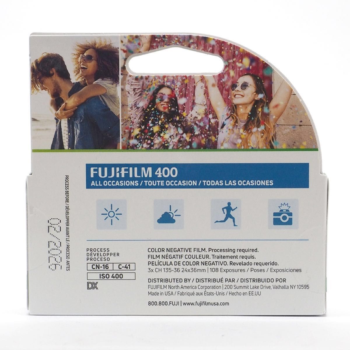 富士フイルム FujiFilm 400 カラーネガフィルム 3本パック×3箱