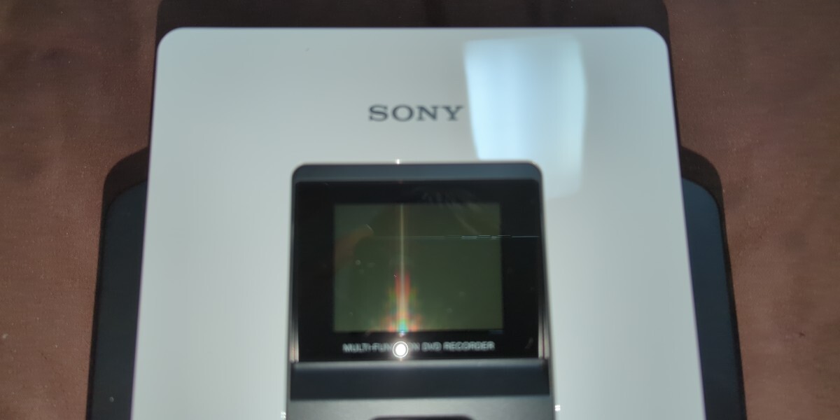 中古 中身美品 説明書未開封 使い方分からない為通電のみ確認。SONY DVDライターVRD-MC5 外箱は汚れ、傷あり。ソニー_画像5