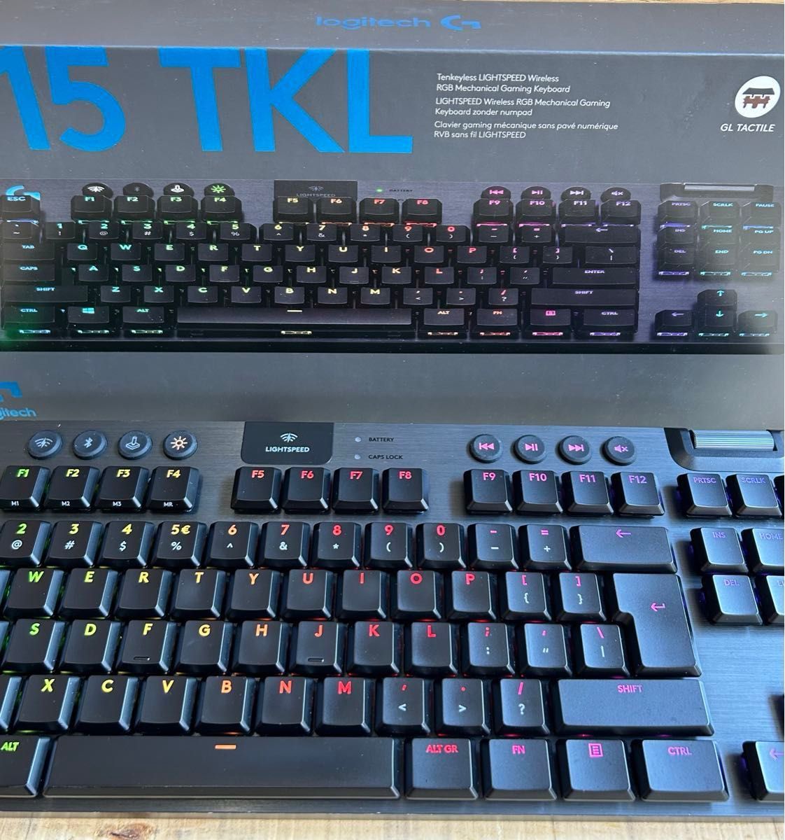 JIS配列　Logitech  G915 TKL ワイヤレス　茶軸　タクタイル　送料無料　ロジテック　G913