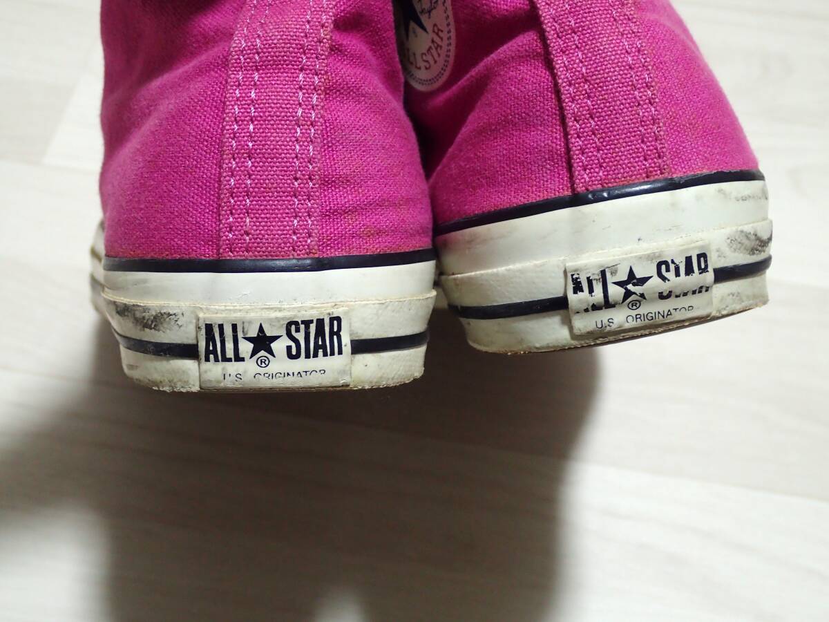 ☆CONVERSE ALLSTAR ☆コンバース オールスター ☆IC1313 ☆クラシックHi ☆ハイカットスニーカー☆ラズベリーピンク☆サイズ9   の画像6