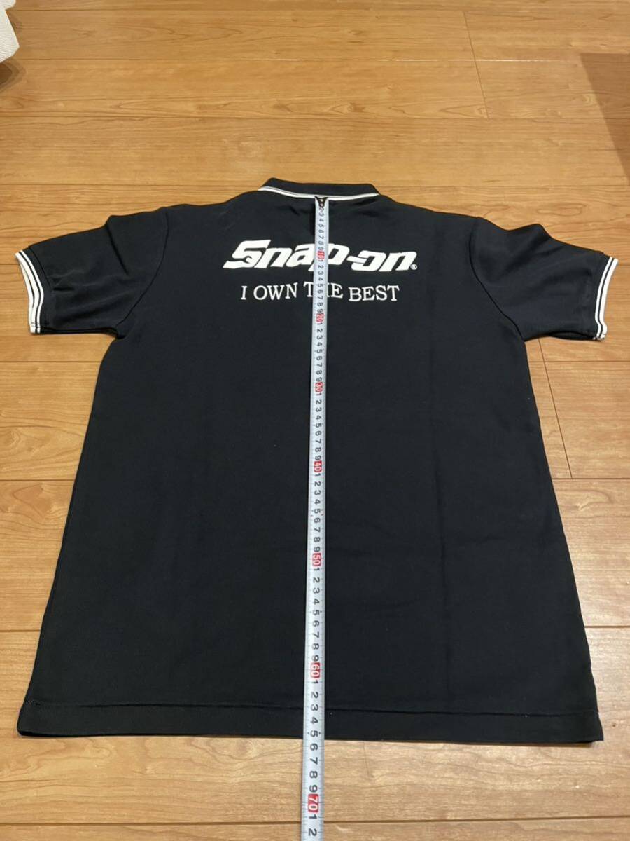 スナップオン snap-on ポロシャツ Mサイズ ブラックの画像7