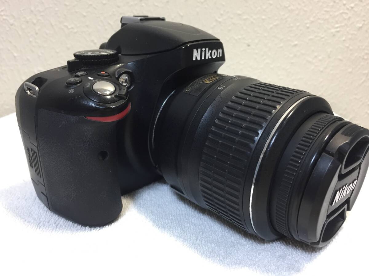 ニコン Nikon D5100 AF-s DX Nikkor 18-55mm F3.5-5.6 G VR デジタル一眼 ボディレンズセット ジャンクの画像2