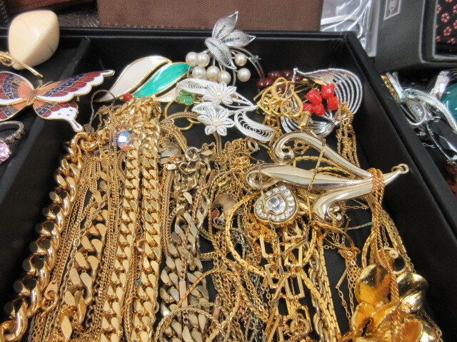 アクセサリーなどまとめて 真珠 パール ネックレス リング 指輪 NINA RICCI Dior COACH 刻印付きなどゴールド系 #59355～の画像8