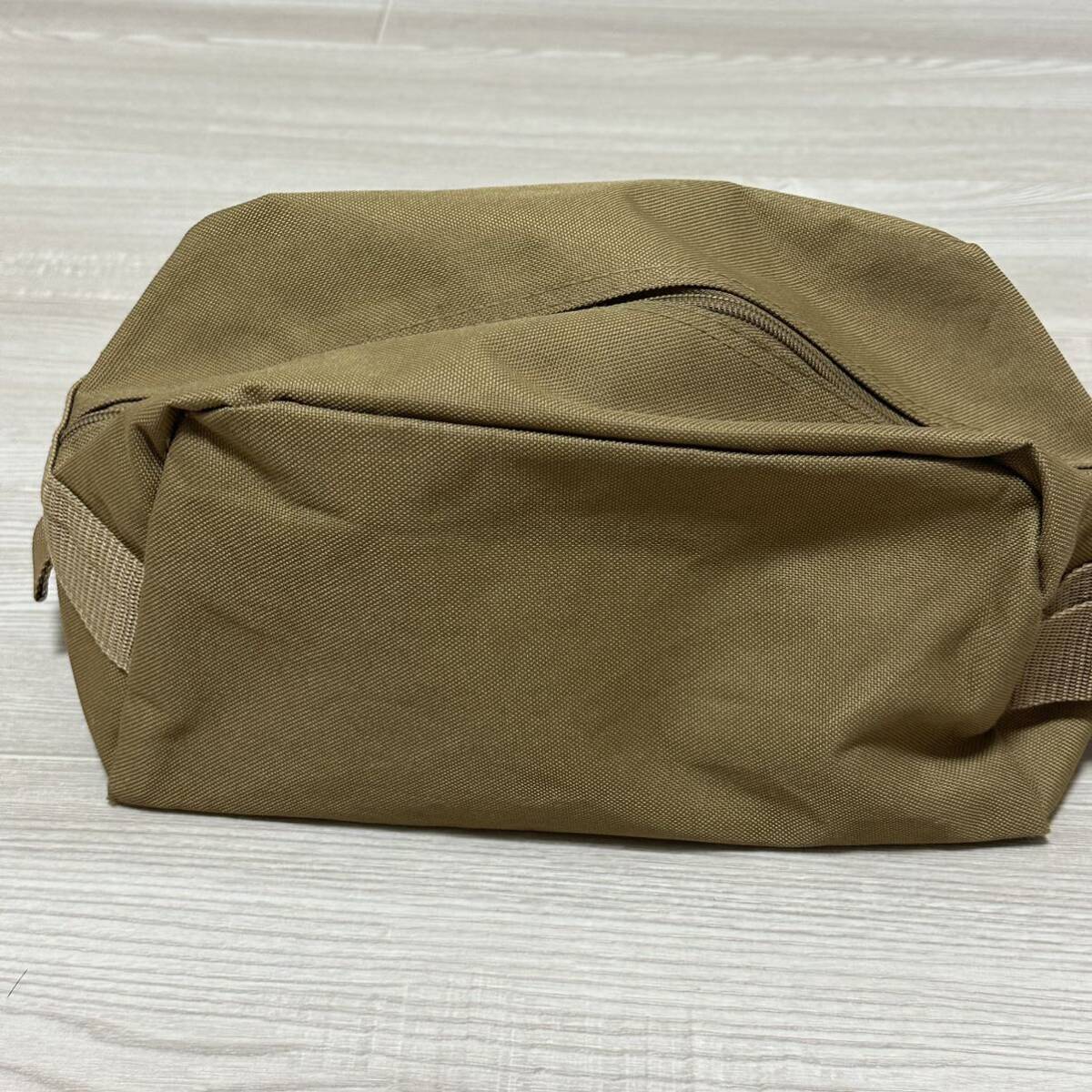 ☆レア商品☆ 沖縄 米軍放出品 USMC MARINE RIDERS MERCURY Tactical Gear Pouch コヨーテ ポーチ バック トレーニング (管理番号LM123)の画像2