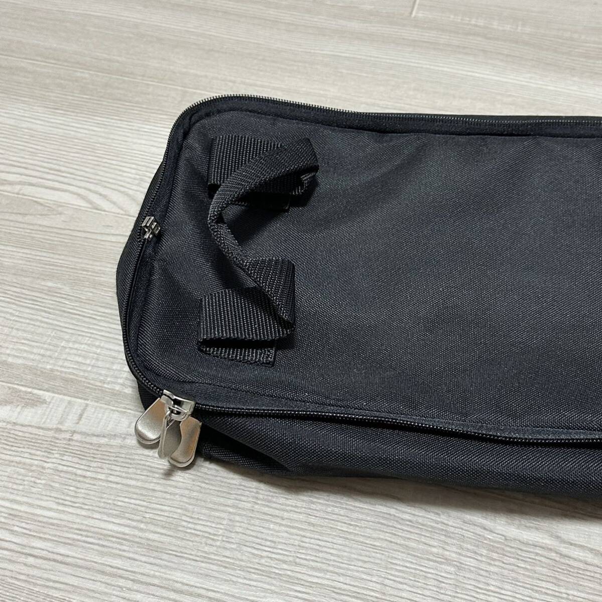 沖縄 米軍放出品 USMC MARINE RODERS POUCH BLACK ポーチ バック トレーニング (管理番号W185)の画像9