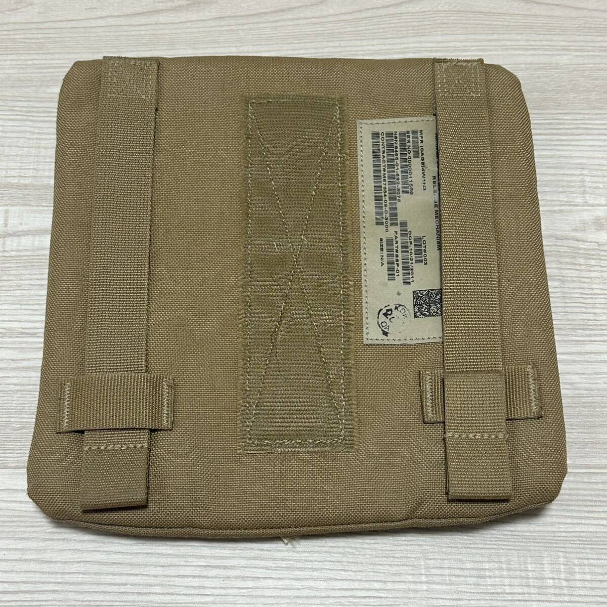 沖縄 米軍放出品 IMTV/PC SIDE PLATE POCKET USMC MARINE (管理番号OP102)_画像4