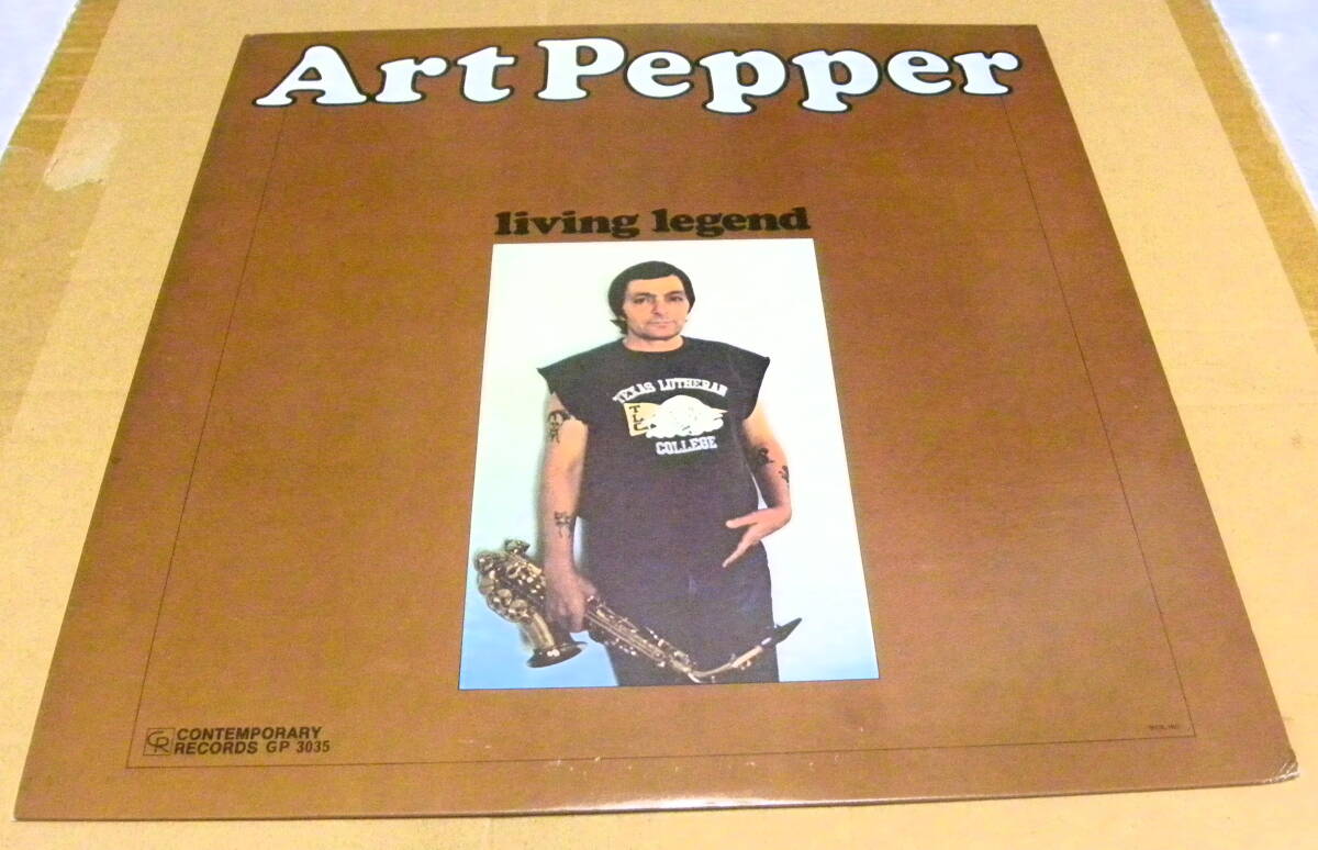 （国内LP） ART PEPPER  / LIVING LEGENDの画像1