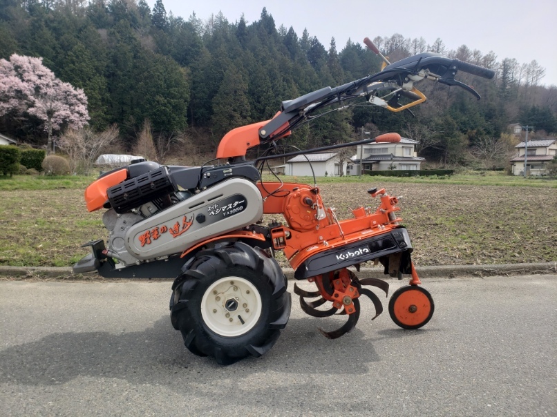 kubota クボタ TA1050 スーパーベジマスター 野菜の達人 10馬力 耕運機 管理機 偏平タイヤの画像3