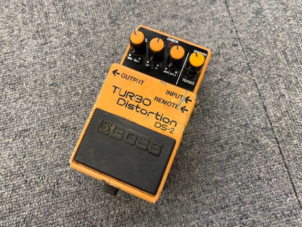 BOSS DS-2 TURBO Distortion ボス ターボディストーション 日本製 ジャンク_画像1