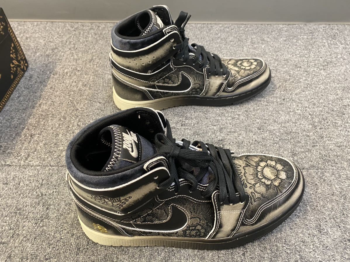 NIKE AIR JORDAN 1 ZM AIR CMFT 2 FAMILIAナイキ エアジョーダン 28cmスニーカー ファミリア 元箱付きの画像4