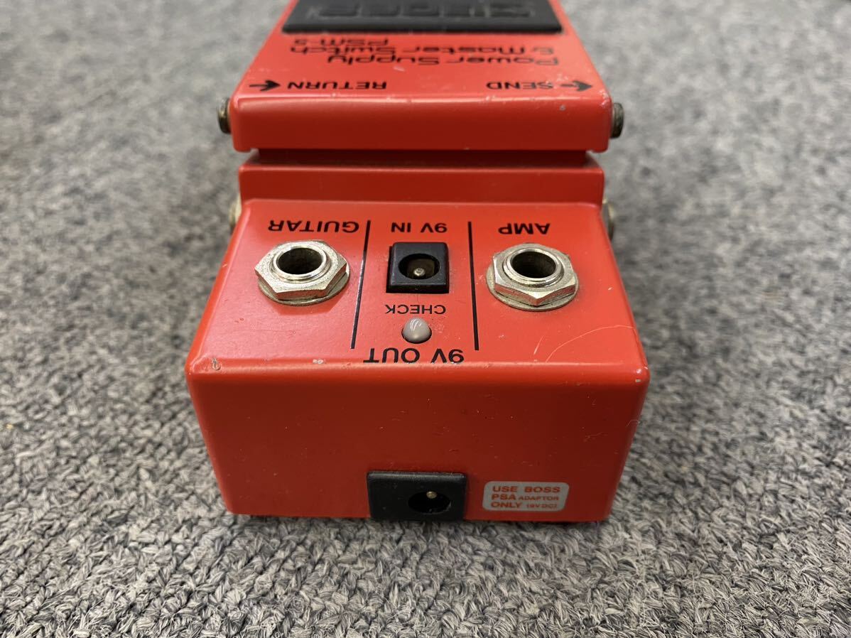 BOSS PSM-5 PowerSupply&MasterSwitch ボス エフェクター パワーサプライ 動作未確認の画像3