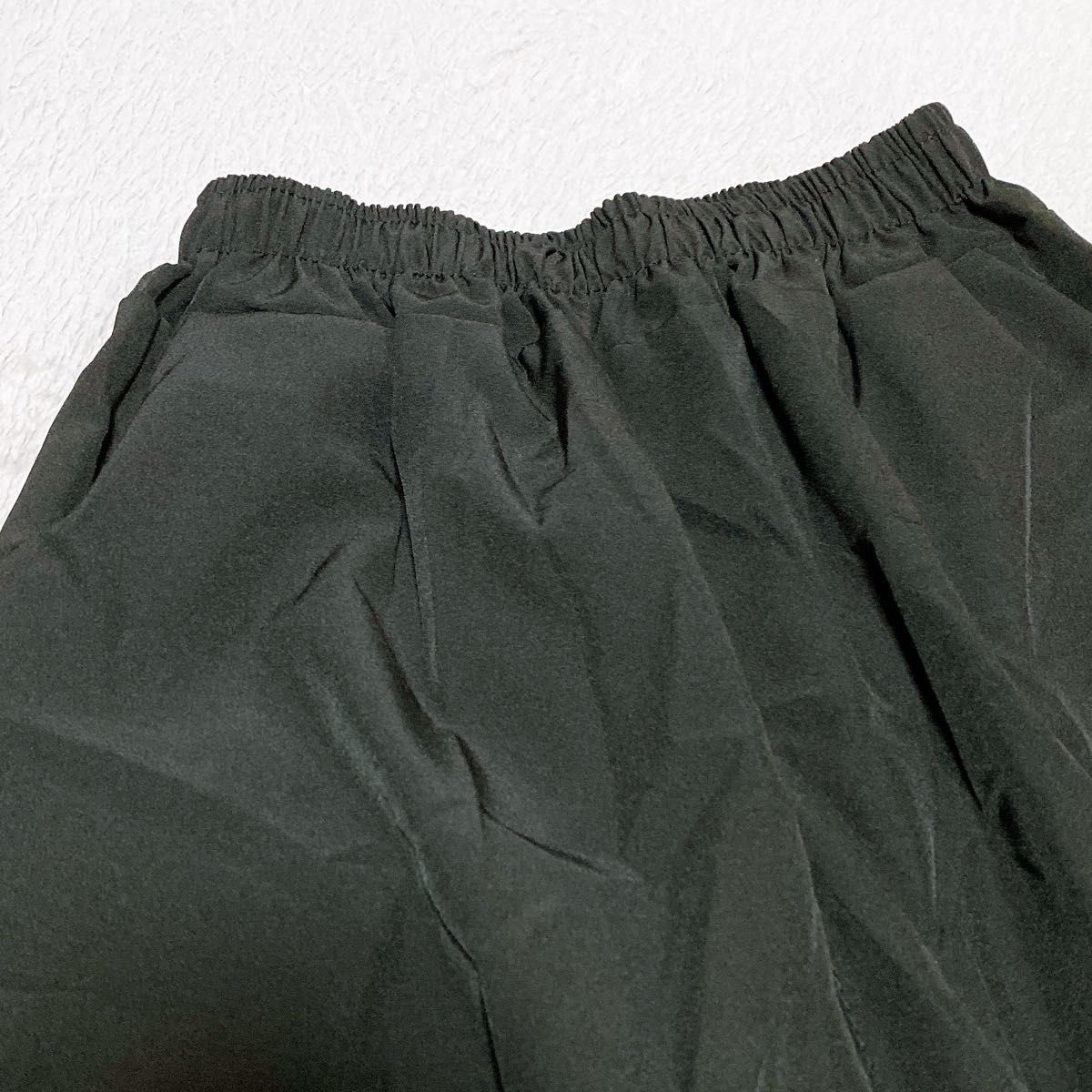 【GW限定セール】ジュニアパンツ ブラック 140 カーゴパンツ シンプル カジュアル キッズ 子供服