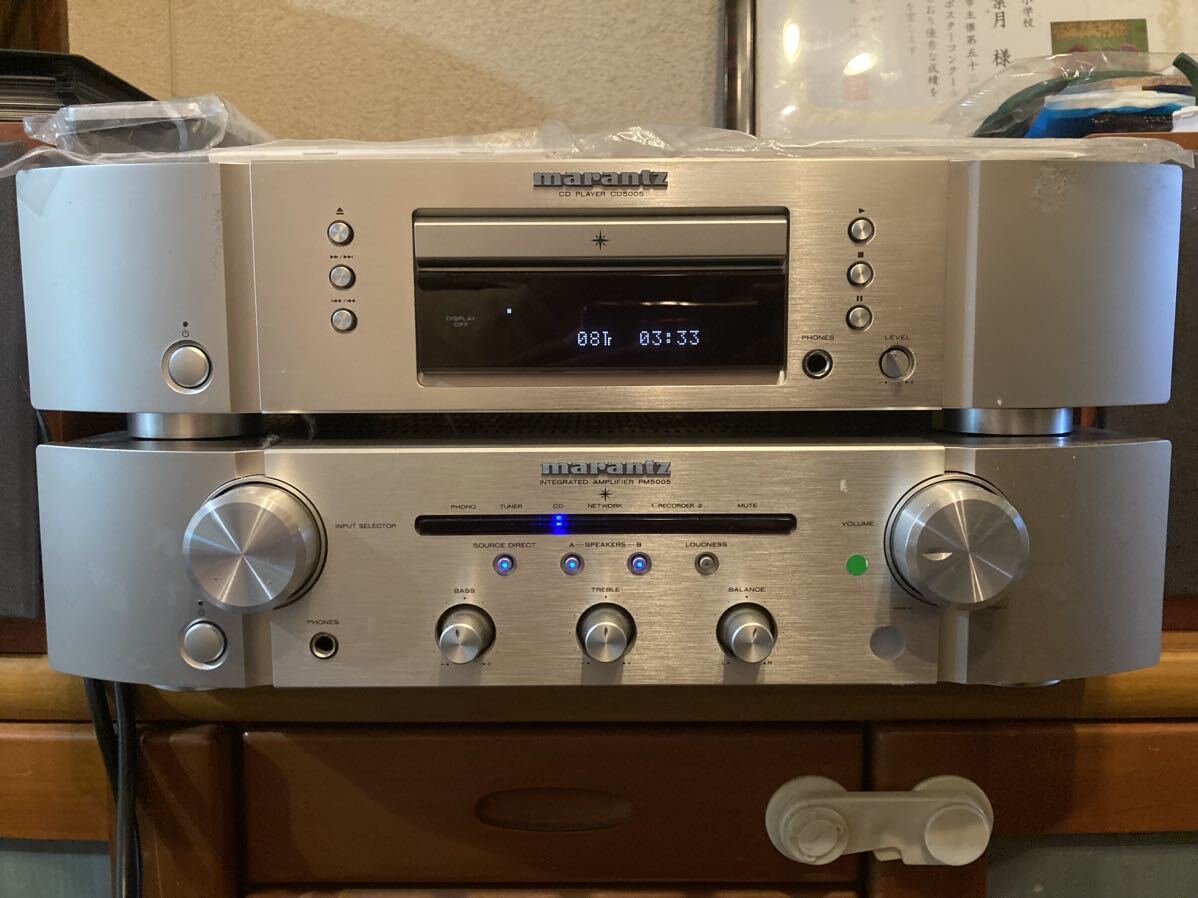 marantz CD5005 PM5005の画像1