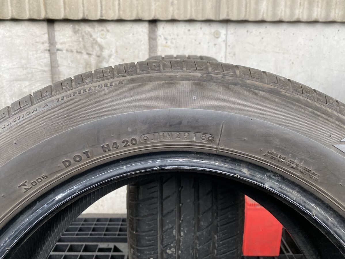 M4589　送料無料　BRIDGESTONE ブリヂストン TURANZA ER33　205/60R16 92V　2本価格　2018年製_画像7