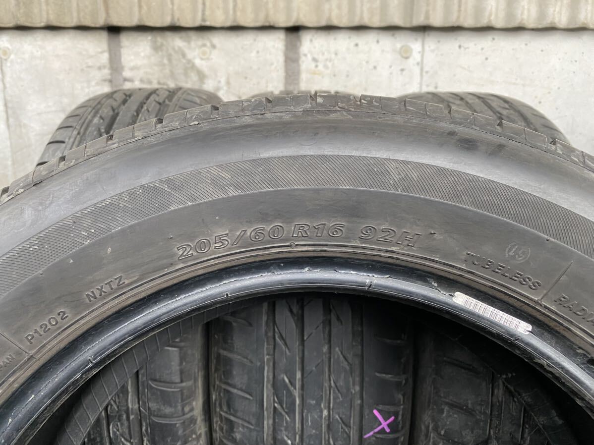 J4591　送料無料　ブリヂストン BRIDGESTONE NEXTRY 205/60R16 92H　4本価格　2019年製_画像9