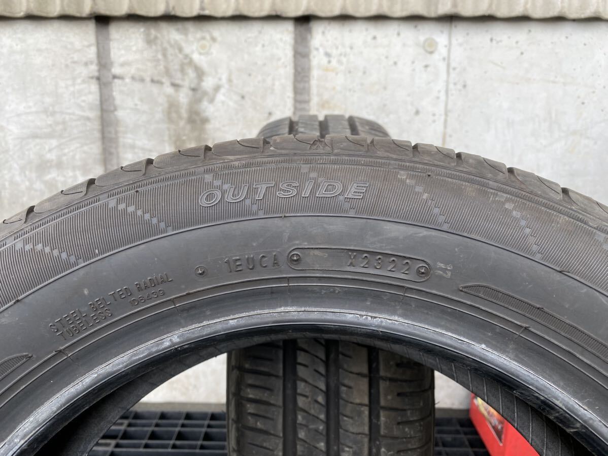 B4713 送料無料 DUNLOP ダンロップ ENASAVE EC204 185/60R15 84H 2本価格 2022年製の画像8