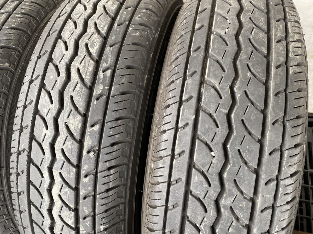 ネ4717　送料無料　YOKOHAMA ヨコハマ JOB RY52　195/80R15 107/105L LT　4本価格　2018年製_画像5