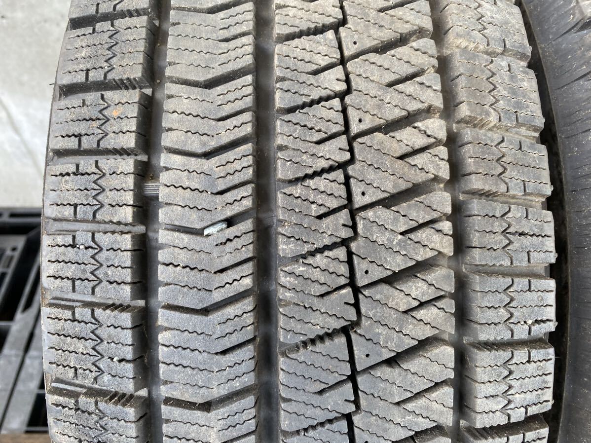 Q4795　送料無料☆深溝スタッドレス　BRIDGESTONE ブリヂストン BLIZZAK VRX2　205/55R16 91Q　2本価格　2021年製_画像3