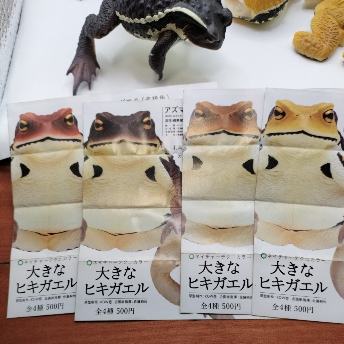 ネイチャーテクニカラー 大きなヒキガエル 全4種セット ■送料無料の画像3