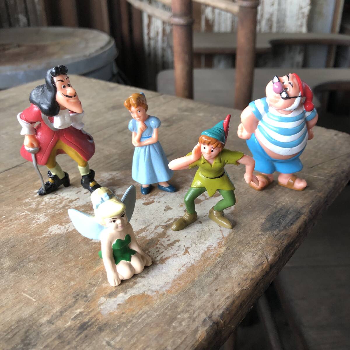  prompt decision price 90s Vintage Disney Peter Pan wentiPVC figure 