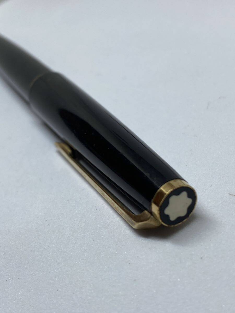 1円〜 MONTBLANC モンブラン 万年筆 ブラック 筆記用具 ペン先 ゴールド GERMANY ジャンク 高級筆記用具 アンティーク 売り切りの画像9