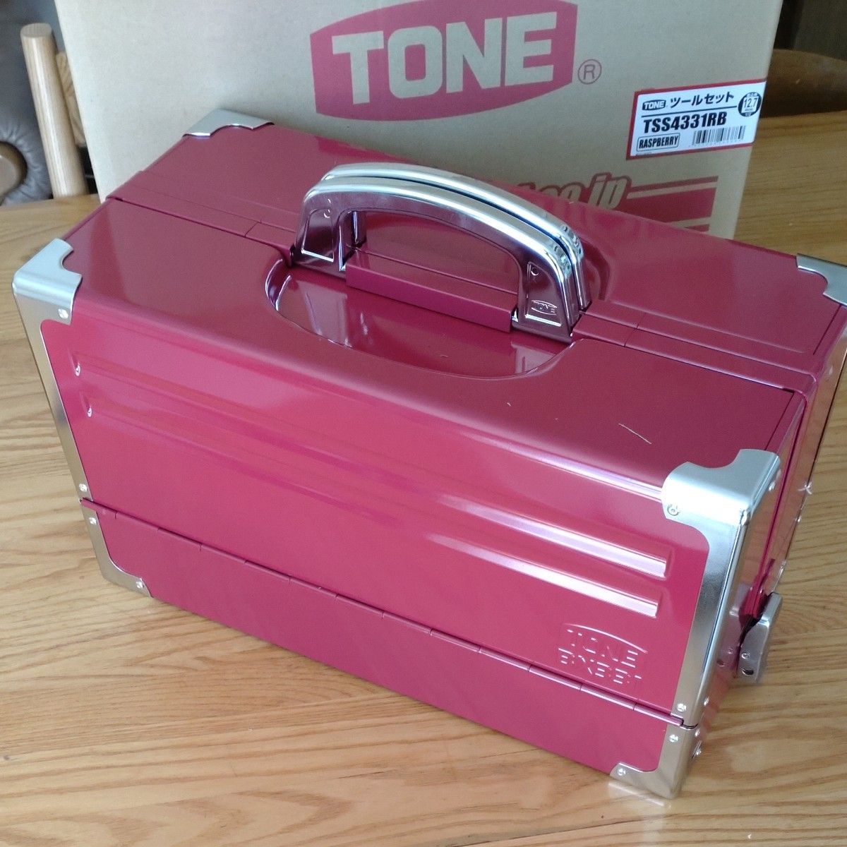 【2024】 TONE (トネ) ツールセット （ラズベリー) TSS4331RB 工具セット