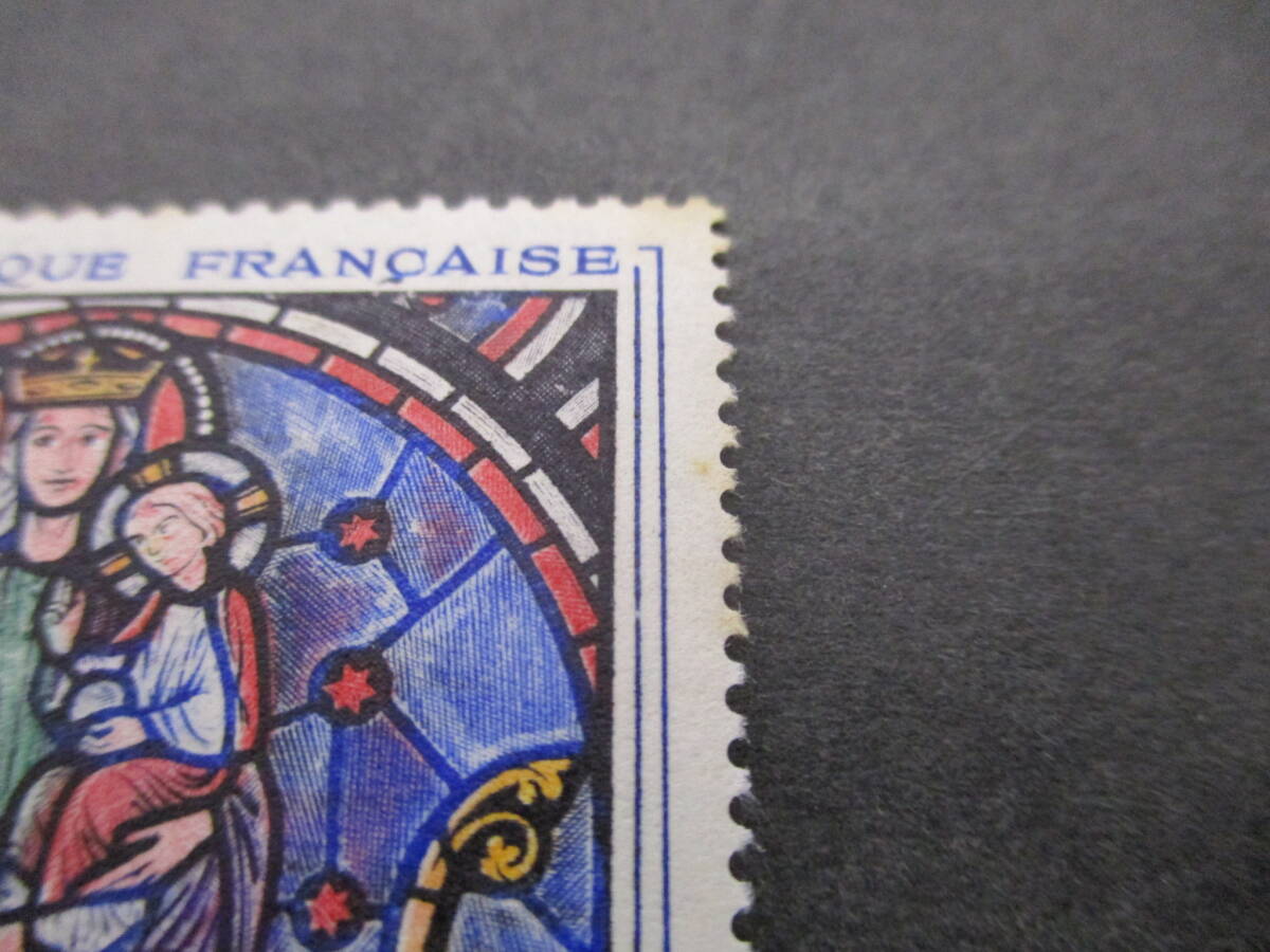 *** France 1964 year [ Note ru dam large ..800 year ] single one-side unused NH glue have *** fine art / art / art 