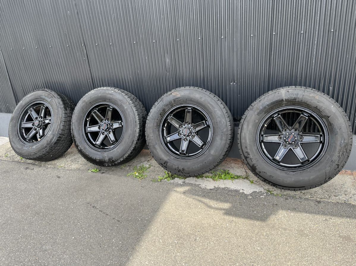 トヨタサーフ　スタッドレスタイヤホイールセット　265/65R17 6穴 KEELER 17インチ_画像2