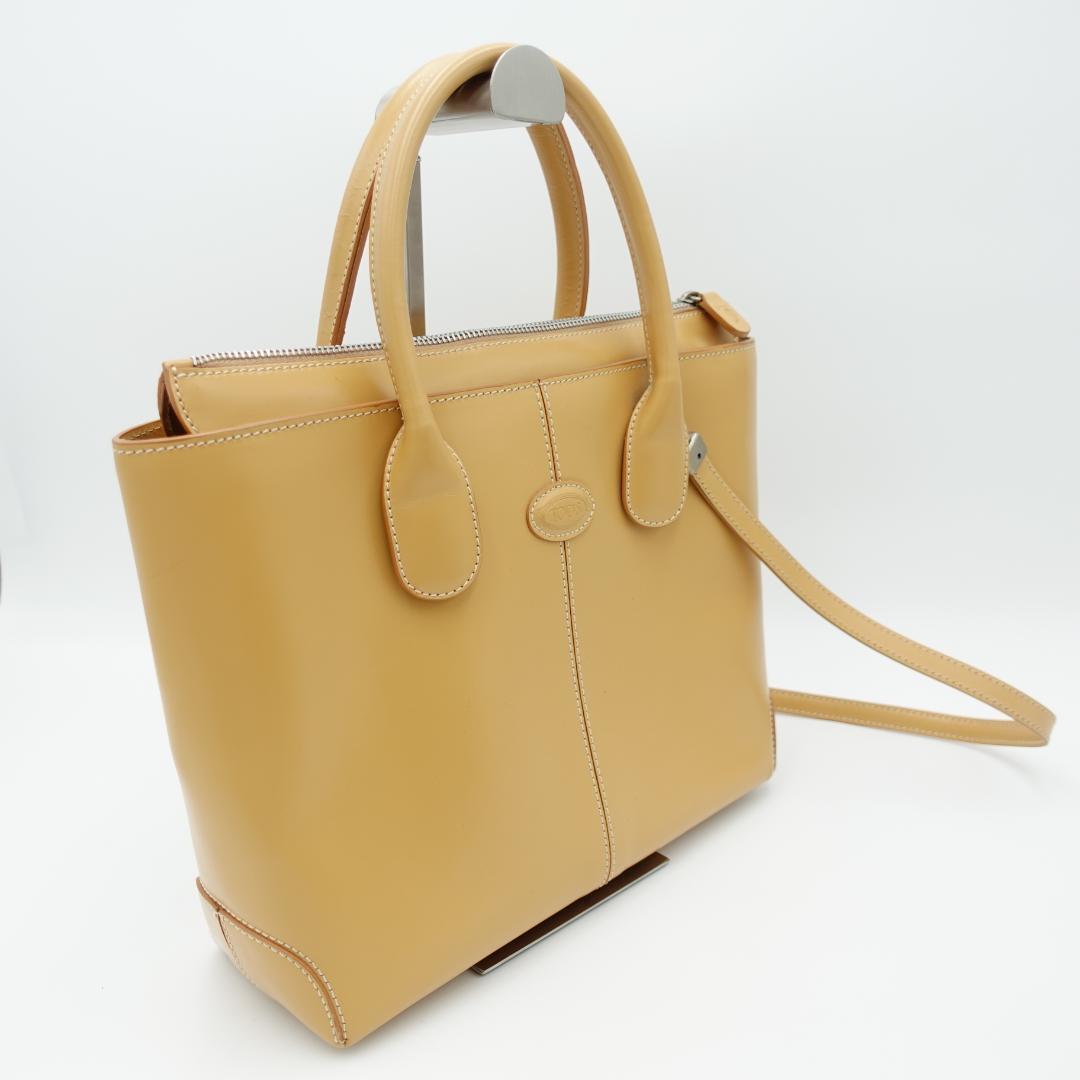 TOD'S トッズ ハンドバッグ トートバッグ レザー 2WAY TOD'S トッズ ハンドバッグ トートバッグ レザー 2WAY