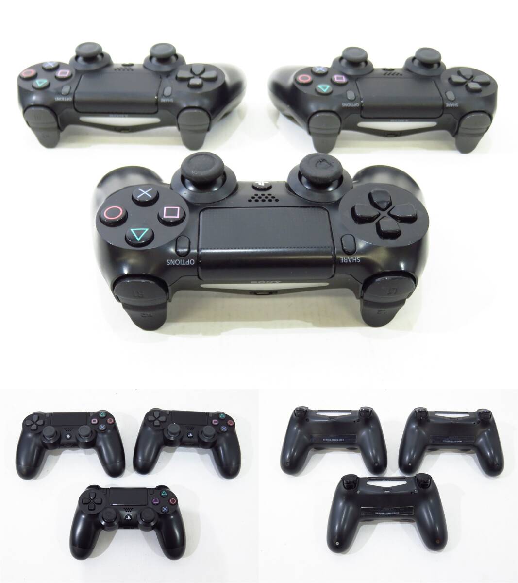 n5097k 【ジャンク】 PlayStation コントローラー 16個セット まとめ売り デュアルショック3 4 デュアルセンス PS3 PS4 PS5 [046-000100]