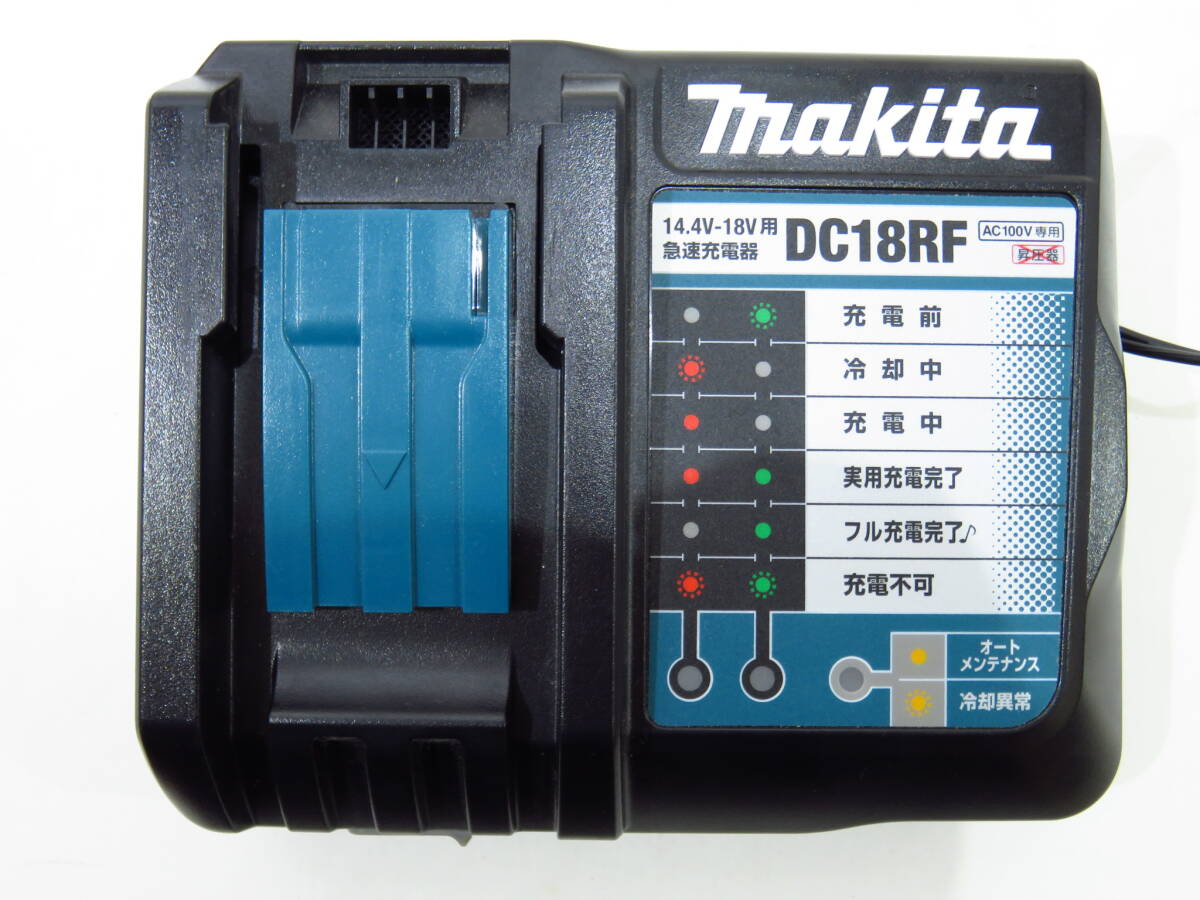 s3255k [送料950円] 【中古】 makita マキタ 14.4V-18V用 急速充電器 DC18RF [098-240402]_画像2