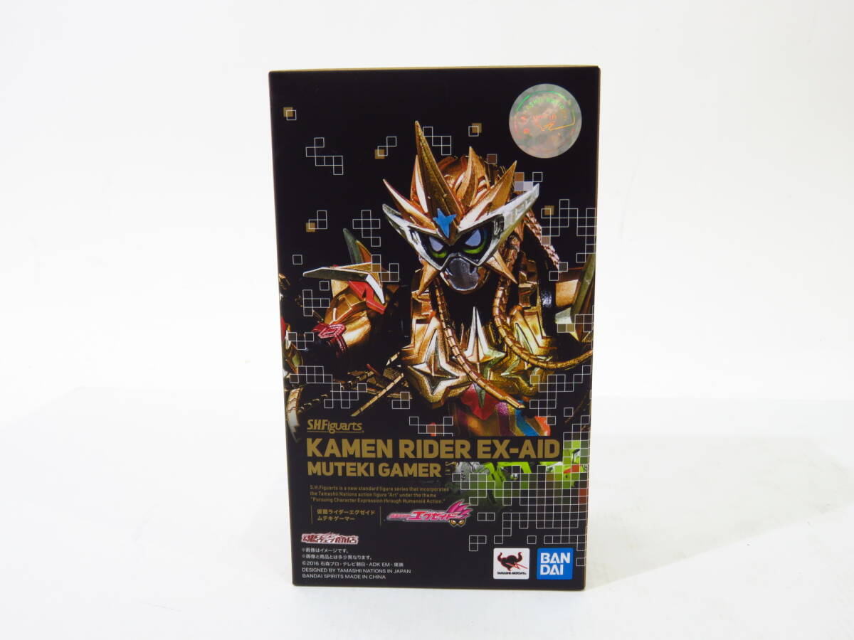 s3280k [送料950円]【中古】 S.H.Figuarts 仮面ライダーエグゼイド ムテキゲーマー [061-240411]_画像1