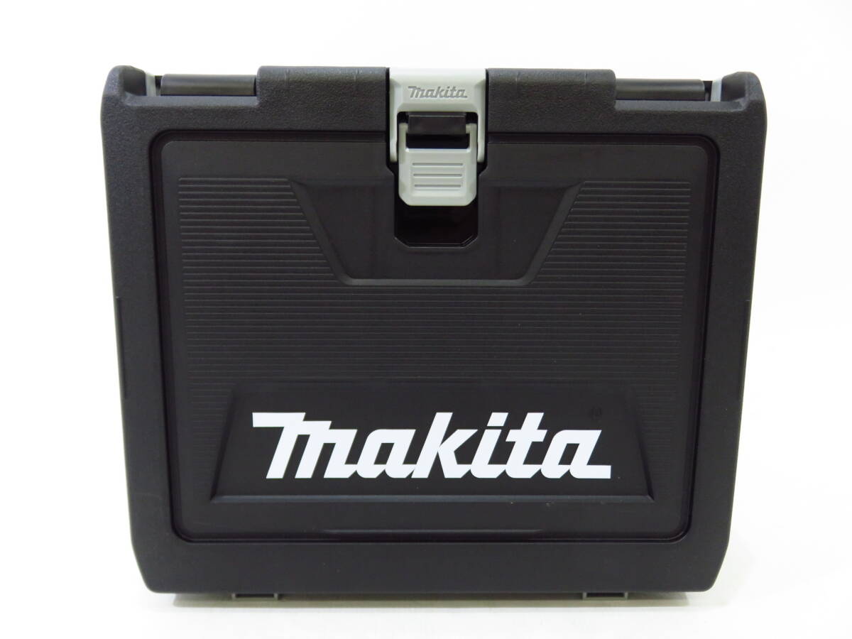 n5162k 【未開封】 makita マキタ 充電式インパクトドライバ TD173DRGX 18V 6.0Ah ブルー バッテリ2個 充電器付き セット [098-000100]の画像1