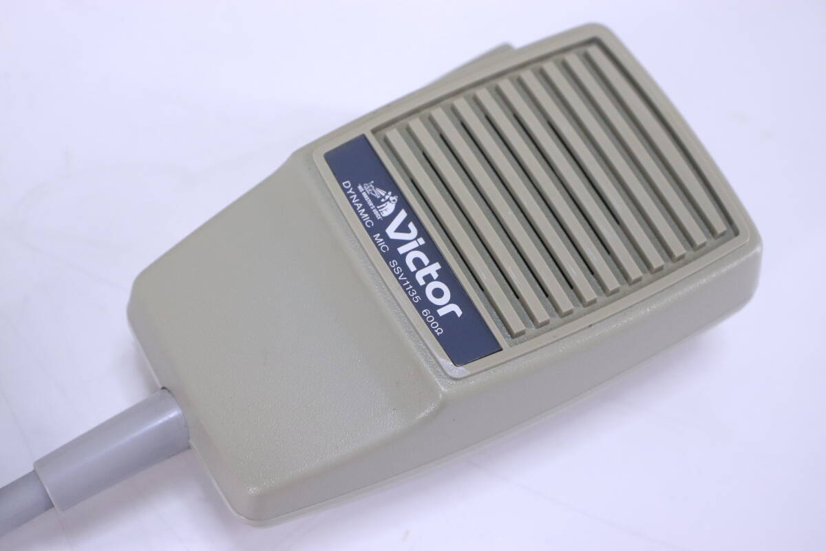 Victor 非常用放送設備 EMERGENCY AMPLIFIER EM-C80Dシリーズ 2001年製 15回線 マイク/SSV1135付き■(R1128)の画像6